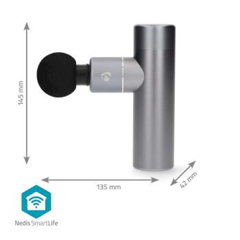 SmartLife Sportmassagepistole Akkubetrieben N/A Wiederaufladbar 5 Massage - Nedis