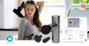 SmartLife Sportmassagepistole Akkubetrieben N/A Wiederaufladbar 5 Massage - Nedis