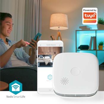 SmartLife Rauchmelder Wi-Fi Batteriebetrieben Sensorlebensdauer: 10 - Nedis