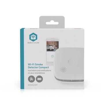 SmartLife Rauchmelder Wi-Fi Batteriebetrieben Sensorlebensdauer: 10 - Nedis