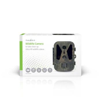 Wildkamera 4K@10fps 50 MPixel 8 MPixel CMOS IP65 Schwarz No-Glow - Nedis