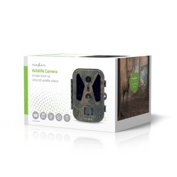 Wildkamera 4K@10fps 50 MPixel 8 MPixel CMOS IP65 Schwarz No-Glow - Nedis