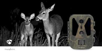 Wildkamera 4K@10fps 50 MPixel 8 MPixel CMOS IP65 Schwarz No-Glow - Nedis