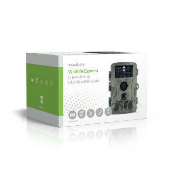 Wildkamera 4K@10fps 50 MPixel 5 MPixel CMOS IP65 Schwarz No-Glow - Nedis