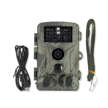 Wildkamera 4K@10fps 50 MPixel 5 MPixel CMOS IP65 Schwarz No-Glow - Nedis