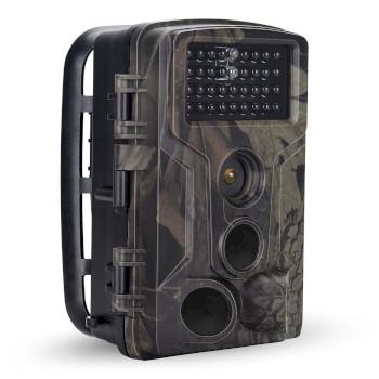 Wildkamera 4K@10fps 50 MPixel 5 MPixel CMOS IP65 Schwarz No-Glow - Nedis