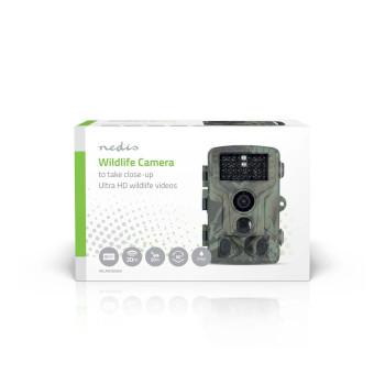 Wildkamera 4K@10fps 50 MPixel 5 MPixel CMOS IP65 Schwarz No-Glow - Nedis