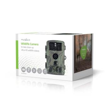 Wildkamera 4K@10fps 50 MPixel 5 MPixel CMOS IP65 Schwarz No-Glow - Nedis