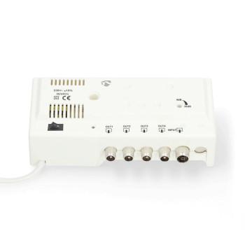 CATV-Verstärker Verstärkung: 20 dB 47 - 694 MHz Ausgänge: 4 - Nedis