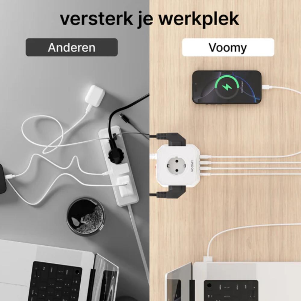 Steckdose mit Schutzleiter - Voomy