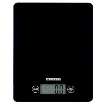 Elektronische Küchenwaage 5 kg Schwarz - MELISSA
