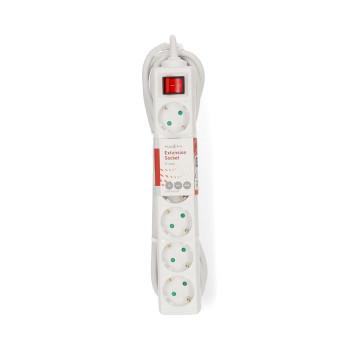Steckdosenleiste Schutzkontaktstecker / Typ F (CEE 7/7) 6-fach 5,00 m - Nedis
