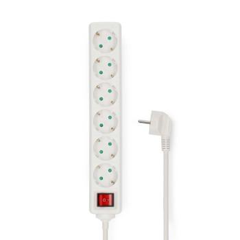 Steckdosenleiste Schutzkontaktstecker / Typ F (CEE 7/7) 6-fach 5,00 m - Nedis