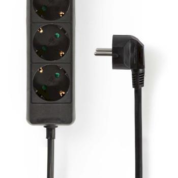 Steckdosenleiste Schutzkontakt-Stecker / Typ F (CEE 7/7) 3-fach 5,00 m - Nedis