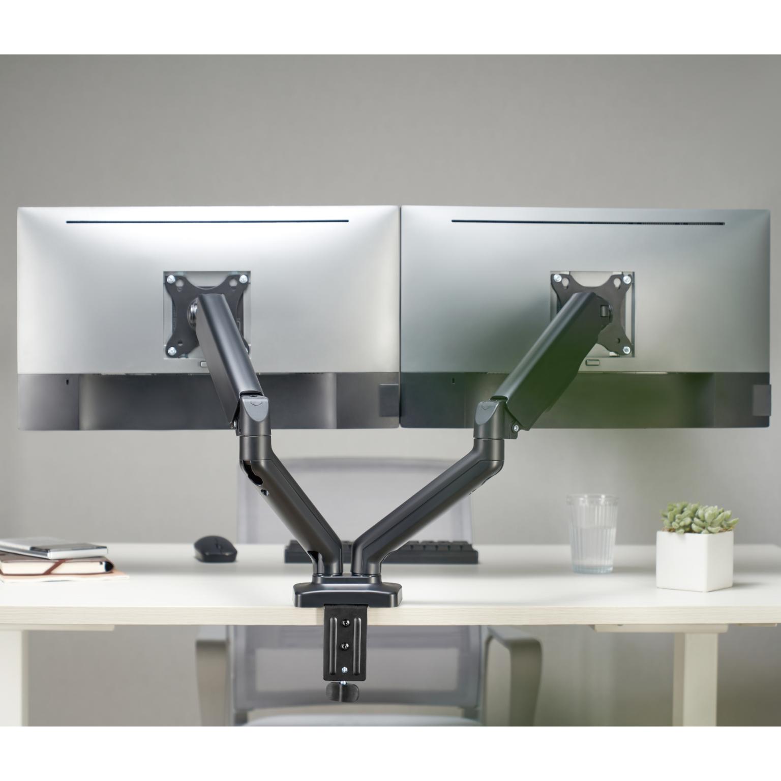 Monitorhalterung - 2 Bildschirme - Allteq - Monitorarm