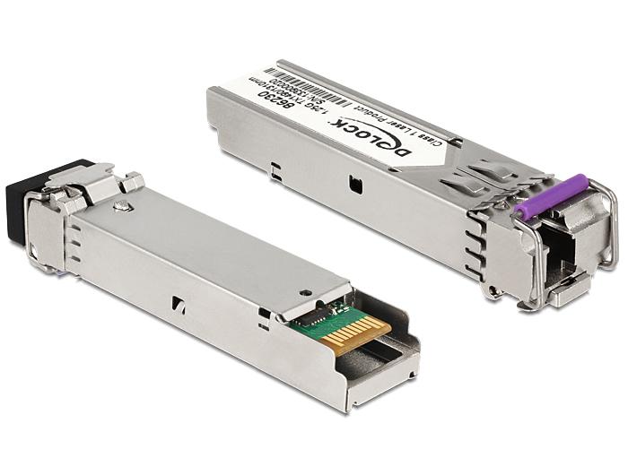 Delock SFP Modul 1000Base-BX SM TX 1490 / RX 1310 nm DDM