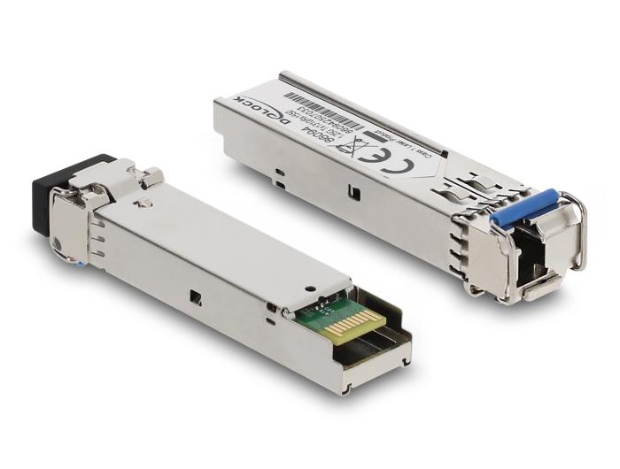 Delock SFP Modul 1000Base-BX SM TX 1310 / RX 1550 nm DDM