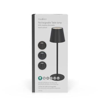 LED-Tischleuchte LED 1,8 W 150 lm 3000 - 6000 K Schwarz - Nedis