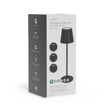 LED-Tischleuchte LED 1,8 W 150 lm 3000 - 6000 K Schwarz - Nedis