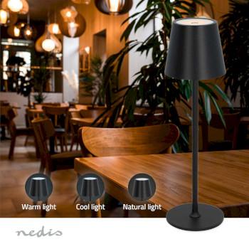 LED-Tischleuchte LED 1,8 W 150 lm 3000 - 6000 K Schwarz - Nedis