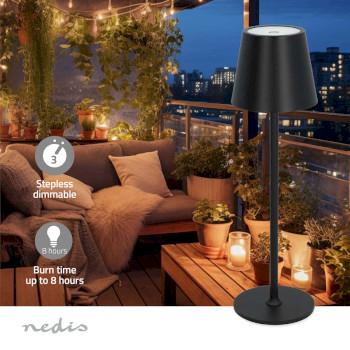 LED-Tischleuchte LED 1,8 W 150 lm 3000 - 6000 K Schwarz - Nedis
