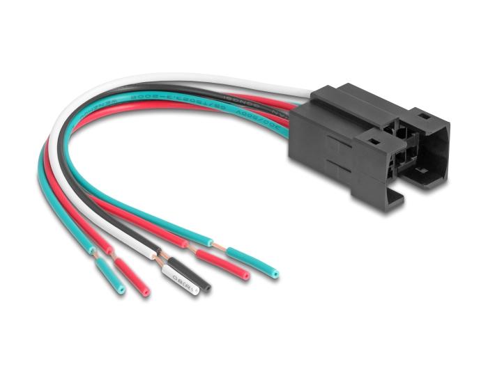 Delock Fassung für 25 mm 6-polige Taster oder Schalter