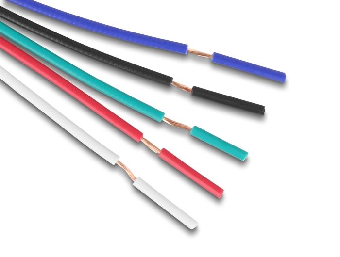 Delock Fassung für 16 mm 5-polige Taster oder Schalter