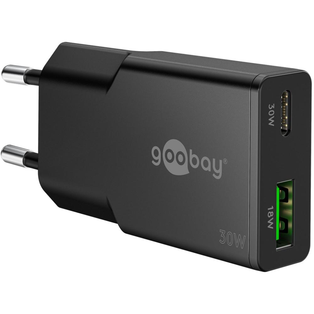 USB C + A Schnellladegerät - Goobay