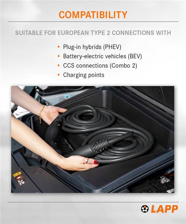 Selbstaufrollendes Ladekabel - LAPP MOBILITY