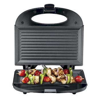 Sandwichmaker / Grillplatte 750 Watt Schwarz - MELISSA