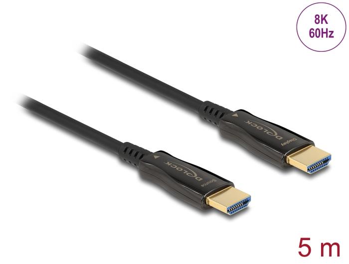 Delock Aktives Optisches HDMI-Kabel 8K 60 Hz 5 m