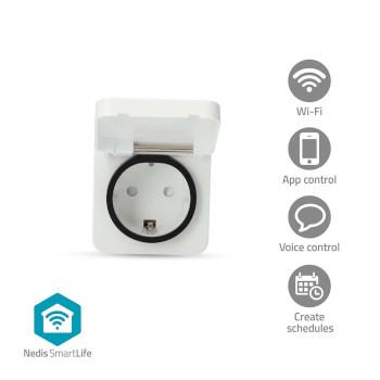 SmartLife Smart Stecker Wi-Fi IP44 3680 W Schutzkontaktstecker -25 - Nedis