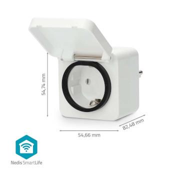 SmartLife Smart Stecker Wi-Fi IP44 3680 W Schutzkontaktstecker -25 - Nedis