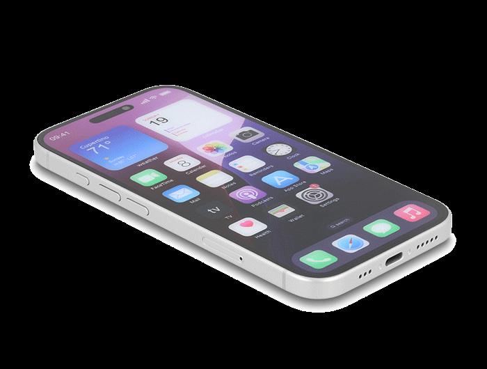 Delock Displayschutzfolie für iPhone 16 mit Blickschutz aus gehärtetem Glas Ant