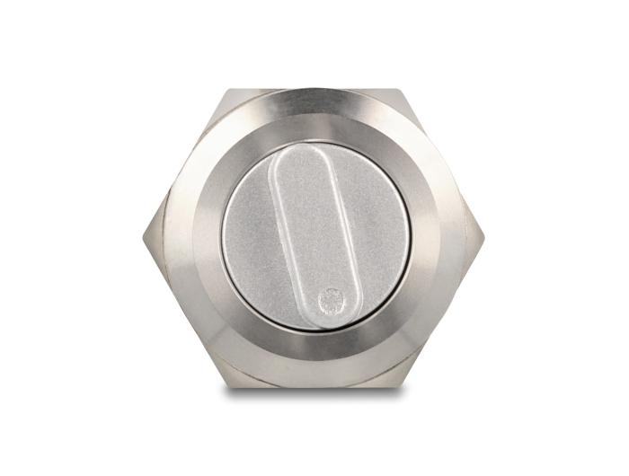 Delock Drehschalter zum Einbau 22 mm 3 x Lötanschluss