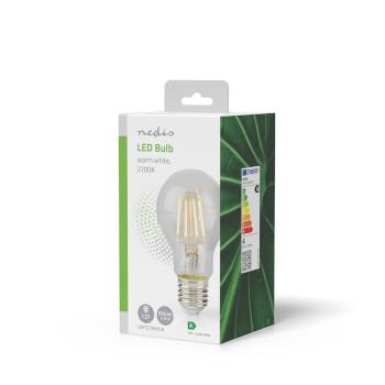 LED-Filamentlampe E27 A60 3,8 W 806 lm 2700 K Warmweiß - Nedis