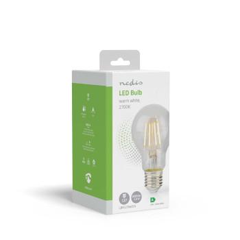 LED-Filamentlampe E27 A60 3,8 W 806 lm 2700 K Warmweiß - Nedis