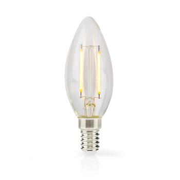 LED-Filamentlampe E14 Kerze 2,2 W 470 lm 2700 K Warmweiß - Nedis