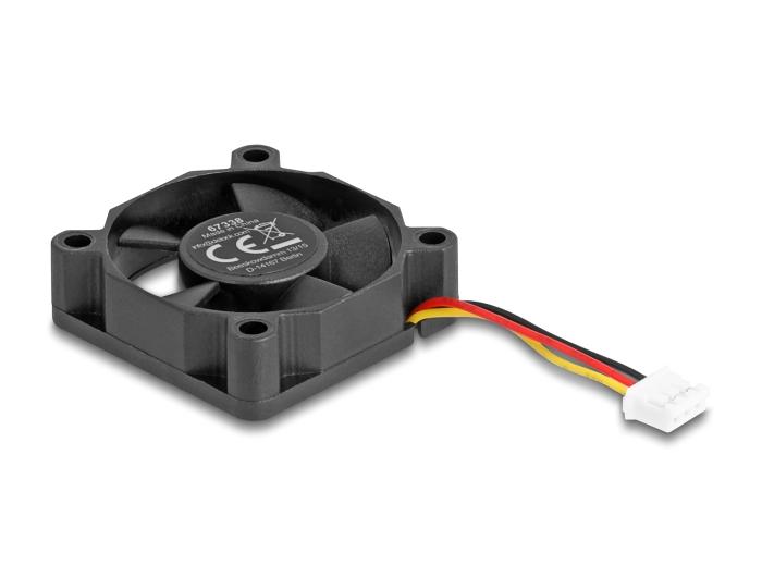 Delock Axiallüfter 12 V DC, 35 x 35 x 10 mm schwarz