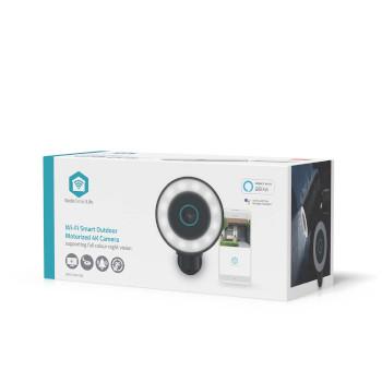 SmartLife Kamera für Außen Wi-Fi Spotlight 4K / 3840x2160 IP65 - Nedis
