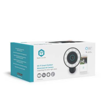 SmartLife Kamera für Außen Wi-Fi Spotlight 4K / 3840x2160 IP65 - Nedis