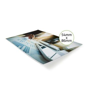 Laminiertasche 54x86mm Stärke: 125 µm Verpackungseinheit: 100 Stück PET - Nedis