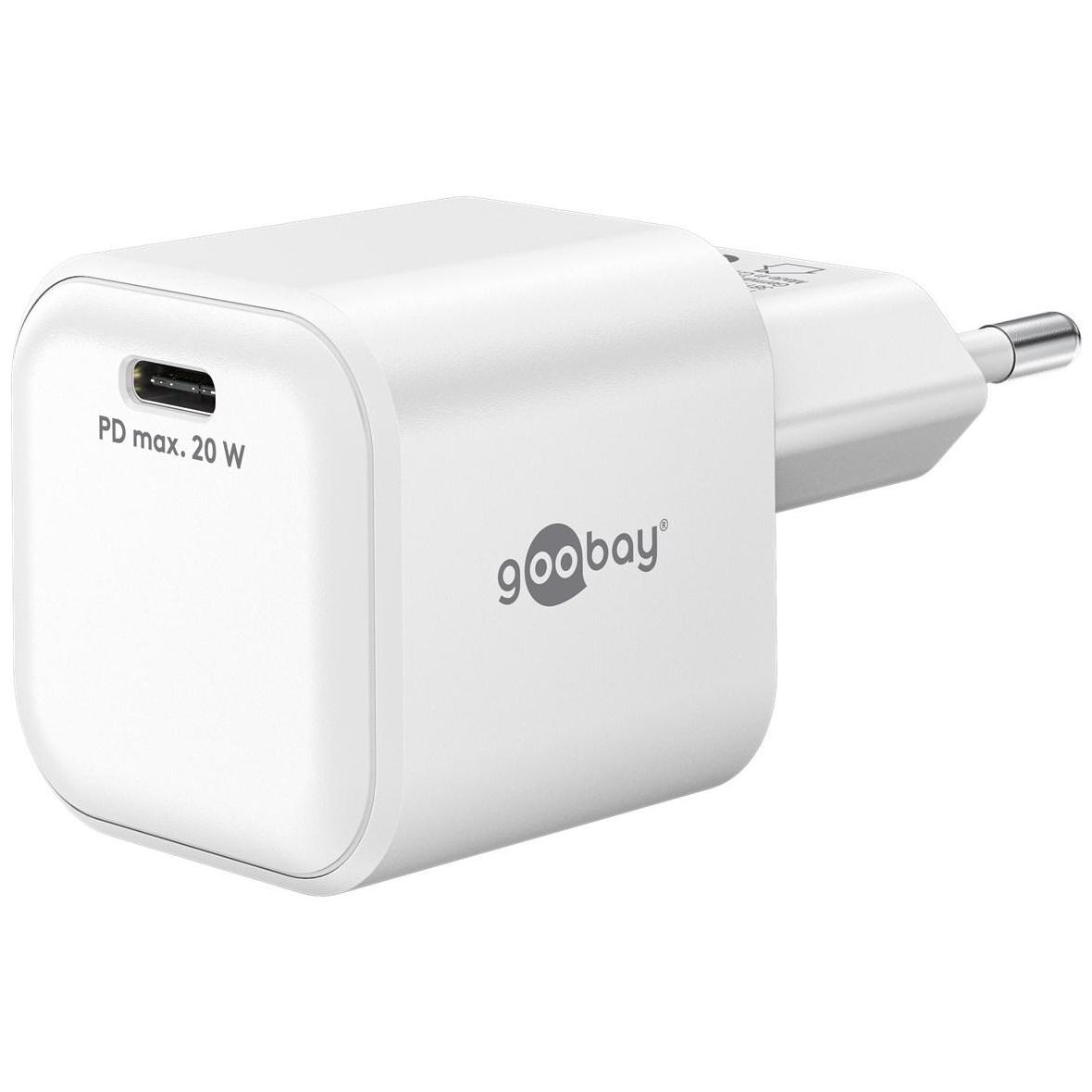 USB-C™ PD GaN Schnellladegerät Nano (20 W) weiß