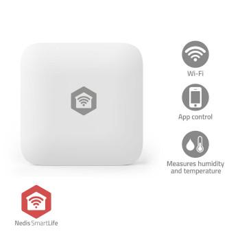SmartLife Klimasensor Zigbee 3.0 Batteriebetrieben Android™ / IOS - Nedis