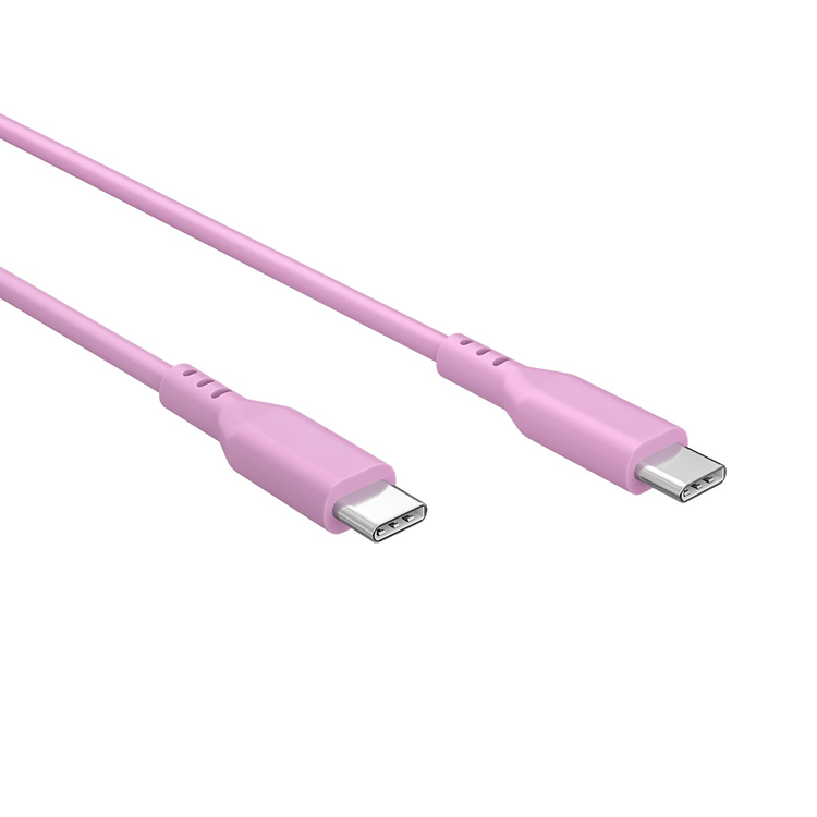 USB-C™ Silikonkabel, 1,5 m, Pink