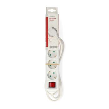 Steckdosenleiste Schutzkontakt-Stecker / Typ F (CEE 7/7) 6-fach 1,50 m - Nedis