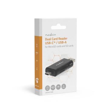 Kartenleser microSD (TF) / microSDHC (TF) / microSDXC (TF) / SD / SDHC / - Nedis