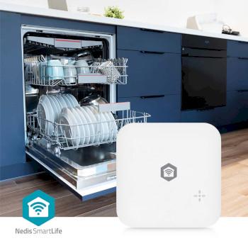 SmartLife Water Detector Wi-Fi Batteriebetrieben Verlängerung inklusive - Nedis
