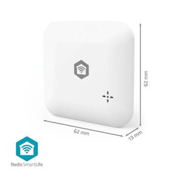 SmartLife Water Detector Wi-Fi Batteriebetrieben Verlängerung inklusive - Nedis