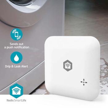 SmartLife Water Detector Wi-Fi Batteriebetrieben Verlängerung inklusive - Nedis